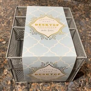 Sheffield Home Desktop Multi-Section Organizer